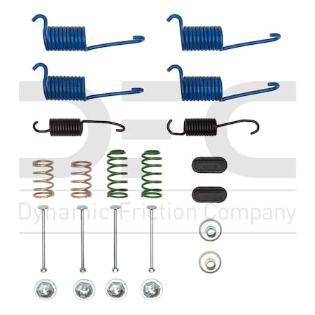 Dynamic Friction Co DRUM BRAKE HARDWARE KIT 370-46000